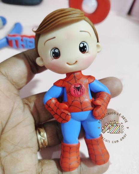 Topo de Bolo Vela Biscuit Heróis Vingadores