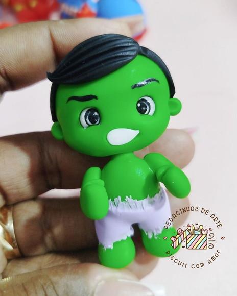 Topo de Bolo Vela Biscuit Heróis Vingadores