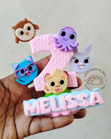 Vela Biscuit Bolofofos Menino