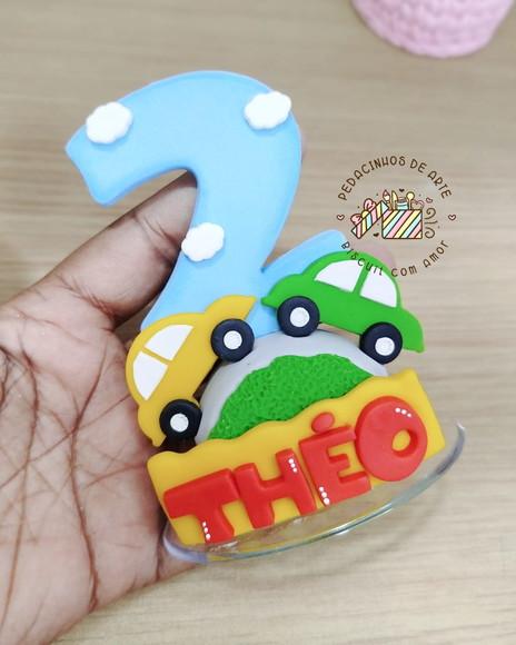 Vela Biscuit Carrinhos