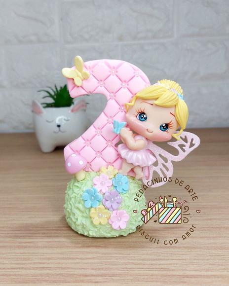 Vela Biscuit Jardim Fadinha