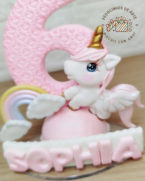 Vela Biscuit Unicórnio