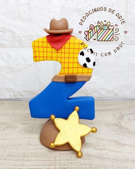 Vela Personalizada Biscuit Toy Story