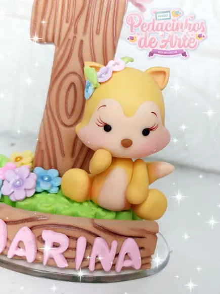 Topinho Personalizado Bosque
