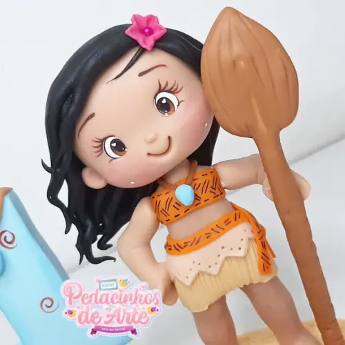 Topo de Bolo Moana