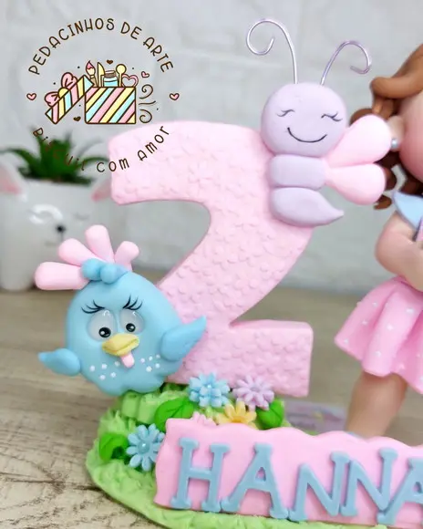 Topo de Bolo Personalizado Galinha Pintadinha Biscuit