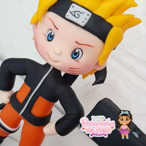 Topo de Bolo Personalizado Naruto