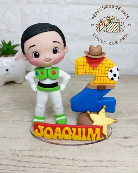 Topo de Bolo Personalizado Toy Story