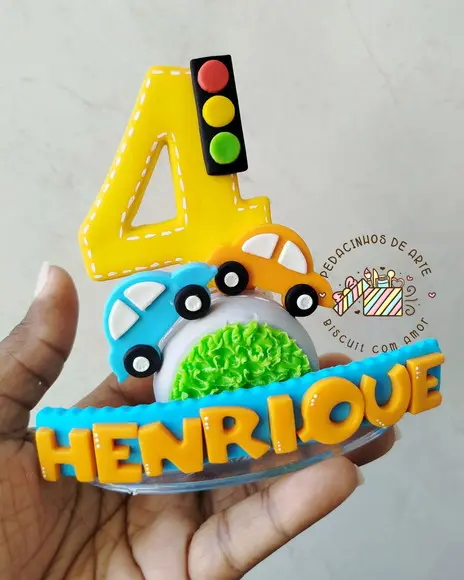 Vela Biscuit Carrinhos 2
