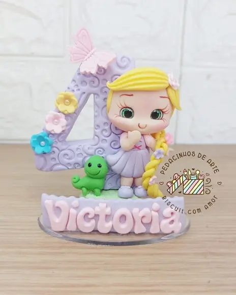 Vela Biscuit Rapunzel