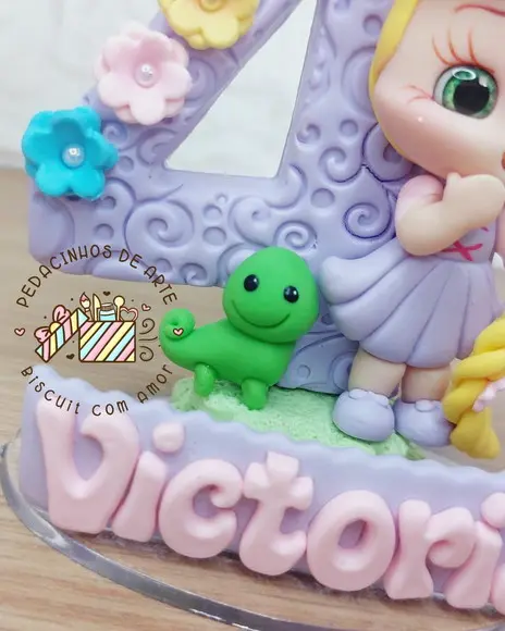 Vela Biscuit Rapunzel