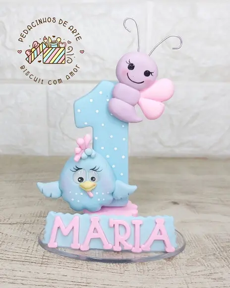 Vela Personalizada Biscuit Galinha Pintadinha