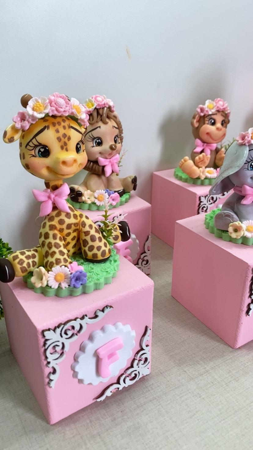Cubos personalizados infantil para decoração