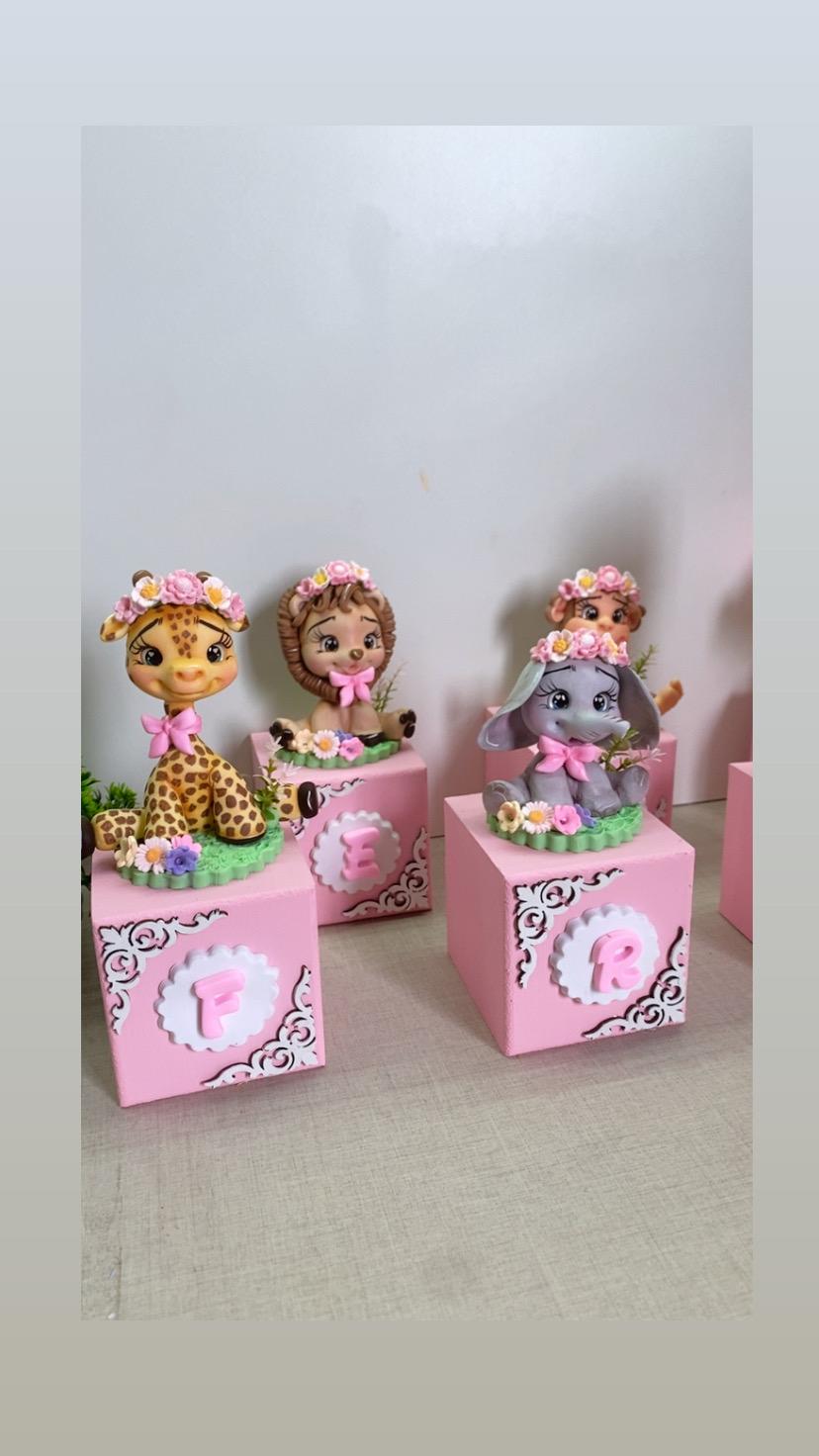 Cubos personalizados infantil para decoração