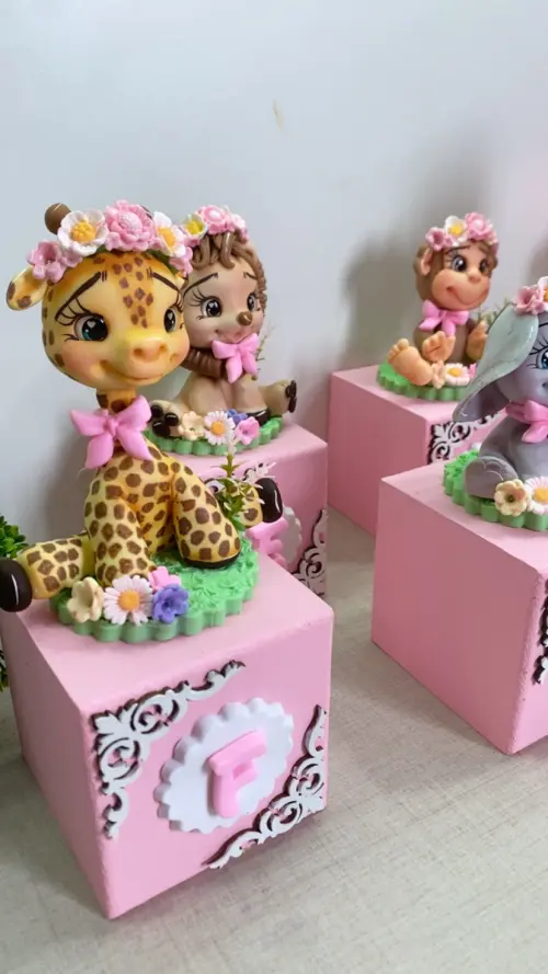Cubos personalizados infantil para decoração