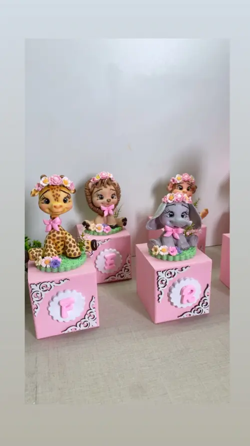 Cubos personalizados infantil para decoração