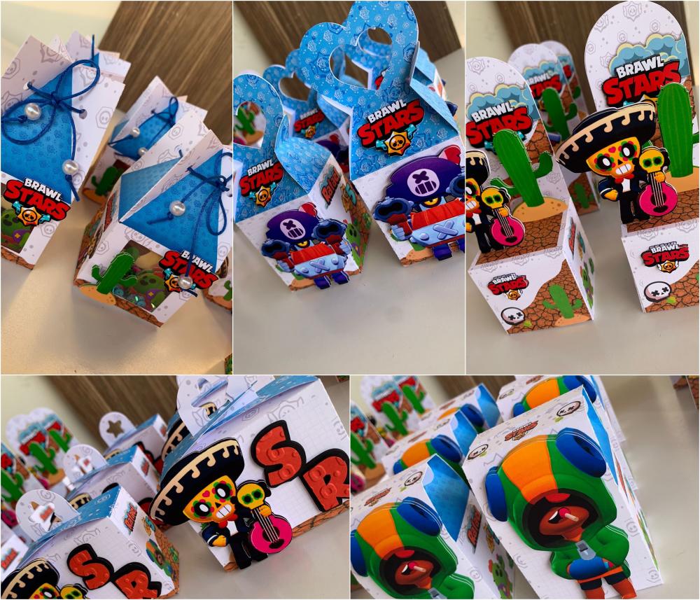 Kit Festa 40 unidades - Brawl Stars
