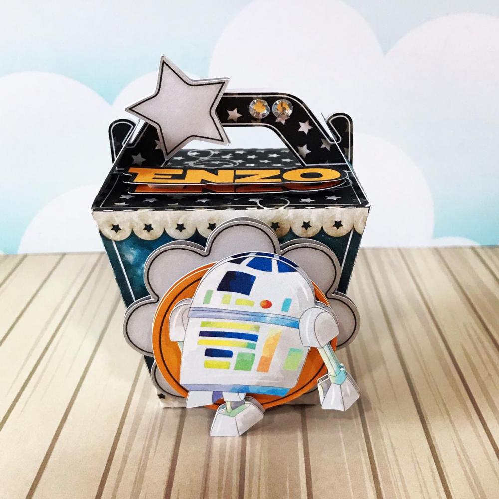 Kit 40 Peças - Star Wars Cute + Brinde