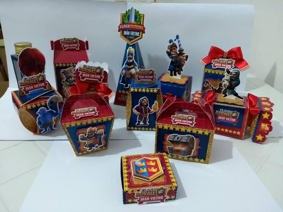 Kit Festa 40 unidades - Clash Royale