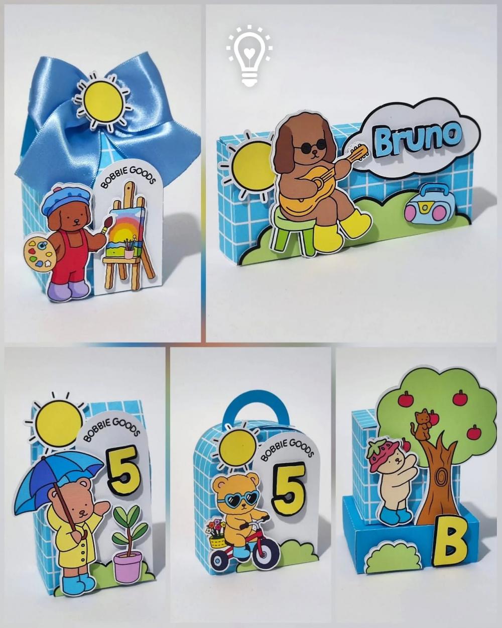 Kit Festa 40 unidades - Bobbie Goods Menino