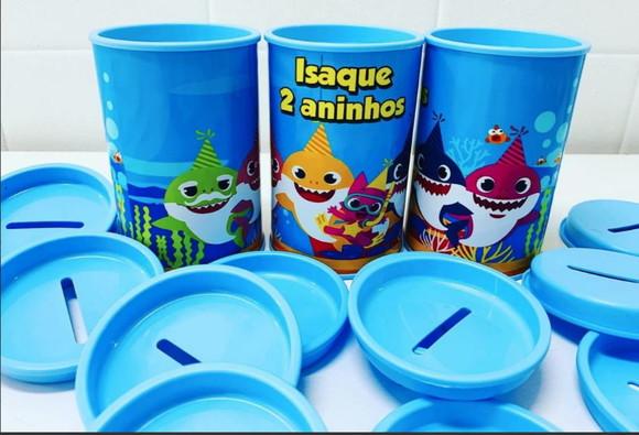 Cofrinhos Personalizados - Baby Shark