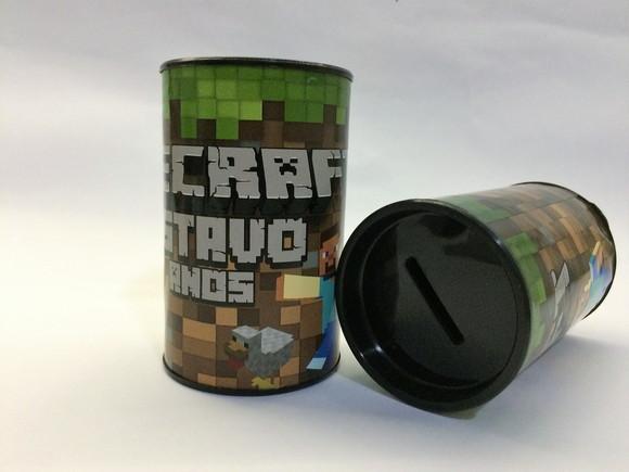 Cofrinhos Personalizados - Minecraft