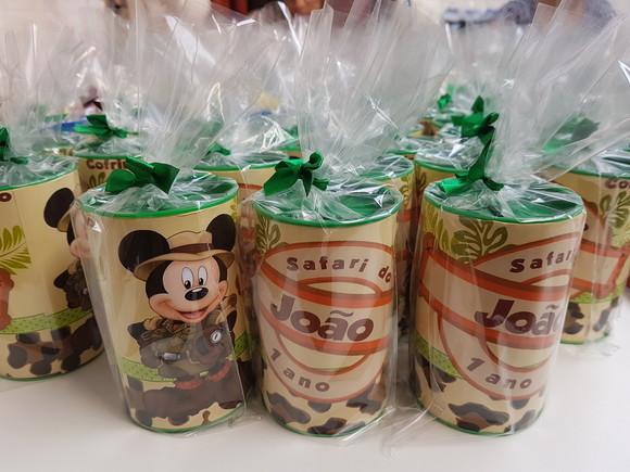 Cofrinhos Personalizados - Mickey Safari