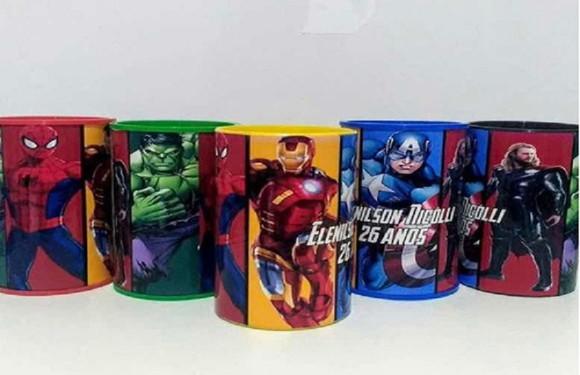 Cofrinhos Personalizados - Vingadores