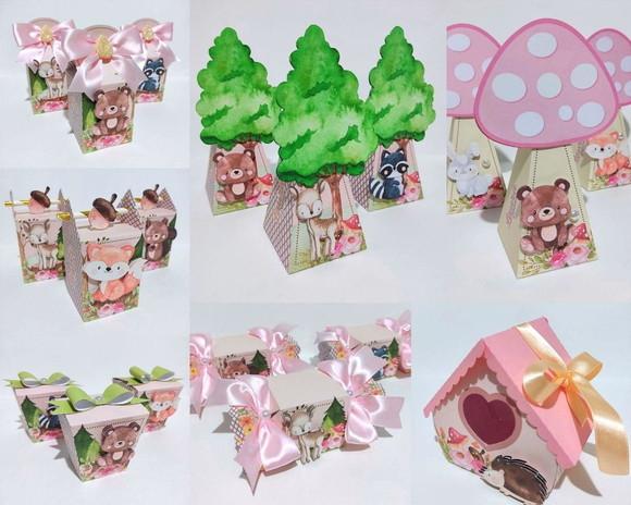 Kit 40 Peças - Bosque Encantado
