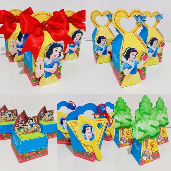 Kit 40 Peças - Branca de Neve + Brinde