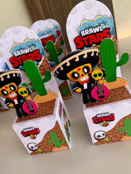 Kit 40 Peças - Brawl Stars