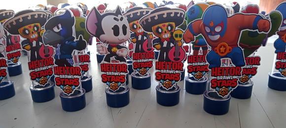 Kit 40 Peças - Brawl Stars + 20 Tubetes
