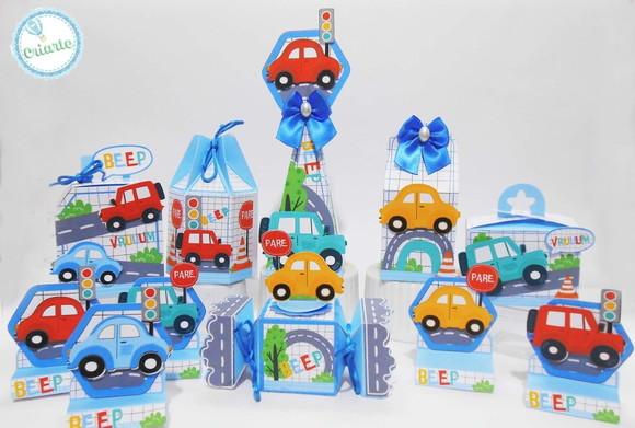 Kit 40 Peças - Carrinhos