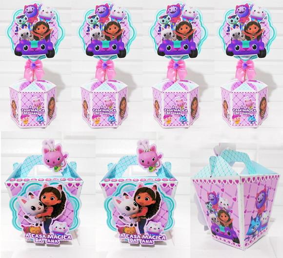 Kit 40 Peças - Casa Mágica de Gabby