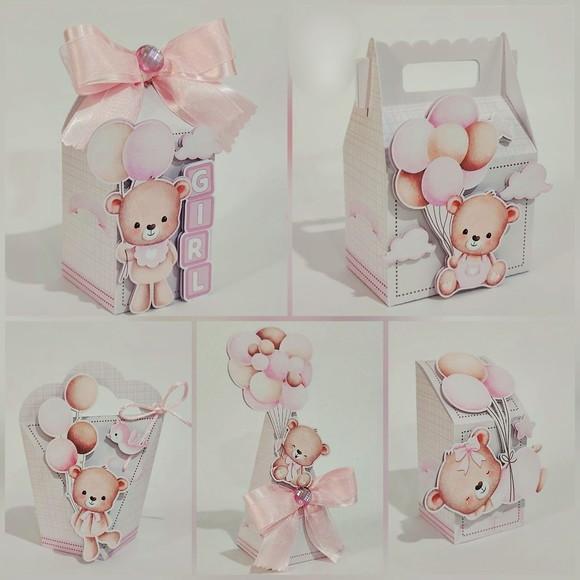 Kit 40 Peças - Chá de Bebê Ursinha