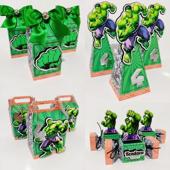 Kit 40 Peças - Hulk