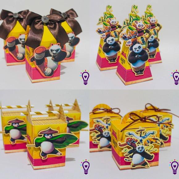 Kit 40 Peças - Kung Fu Panda