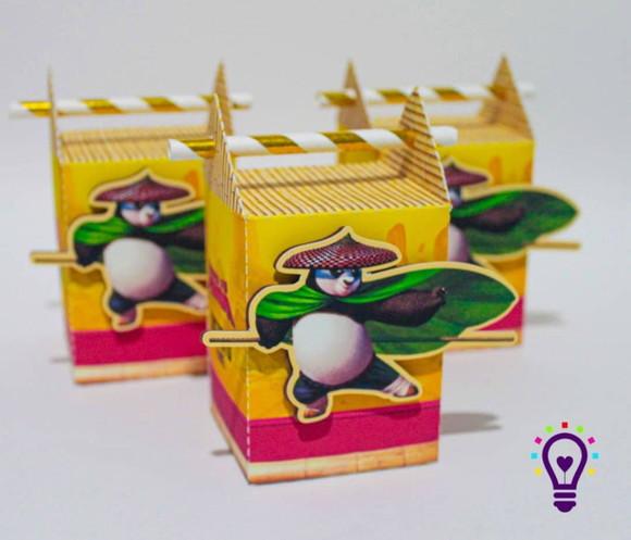 Kit 40 Peças - Kung Fu Panda