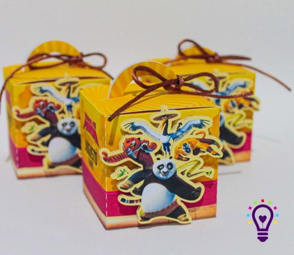 Kit 40 Peças - Kung Fu Panda