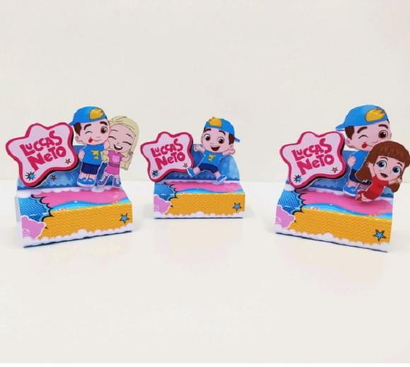 Kit 40 Peças - Lucas Neto Menina