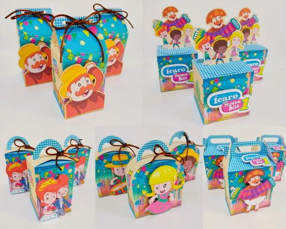 Kit 40 Peças - Mundo Bita Festa Junina