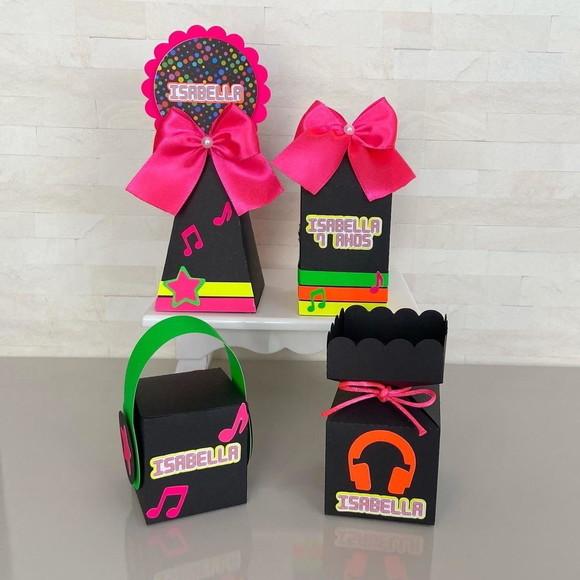 Kit 40 Peças - Neon