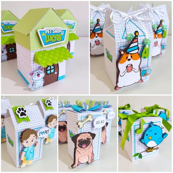 Kit 40 Peças - Pet Shop Menino