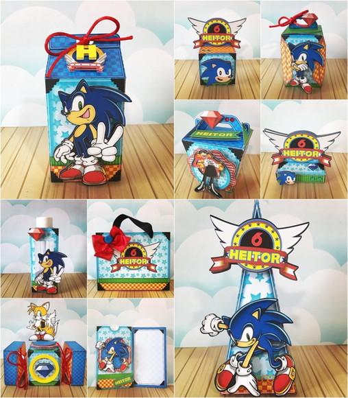 Kit 40 Peças - Sonic + Brinde