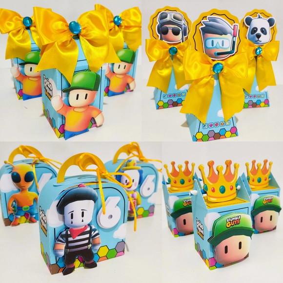 Kit 40 Peças - Stumble Guys + Brinde
