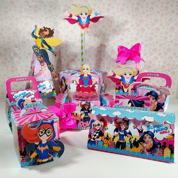 Kit 40 Peças - Super Girls + Brinde