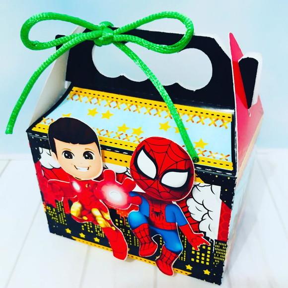 Kit 40 Peças - Super Herois Cute + Brinde