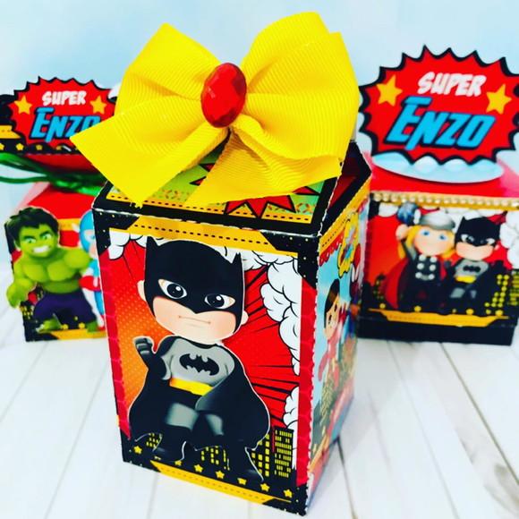 Kit 40 Peças - Super Herois Cute + Brinde