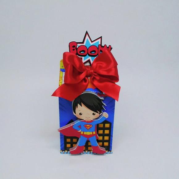 Kit 40 Peças - Super Herois Cute + Brinde