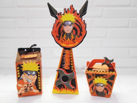 Kit 40 Peças Lembracinhas - Naruto
